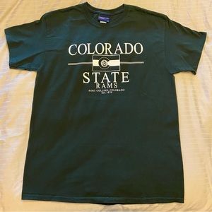 Colorado State Rams Ft. Collins, CO t-shirt L 🐏📚🌲🏔